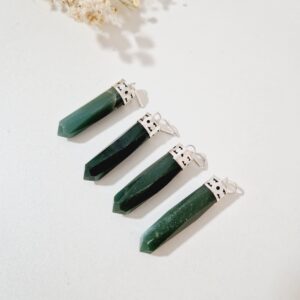 Colgante punta lapidada Jade