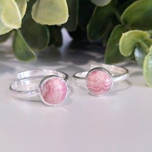 Anillo ajustable Rodocrosita