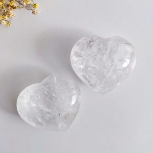 Corazón de Cuarzo Cristal