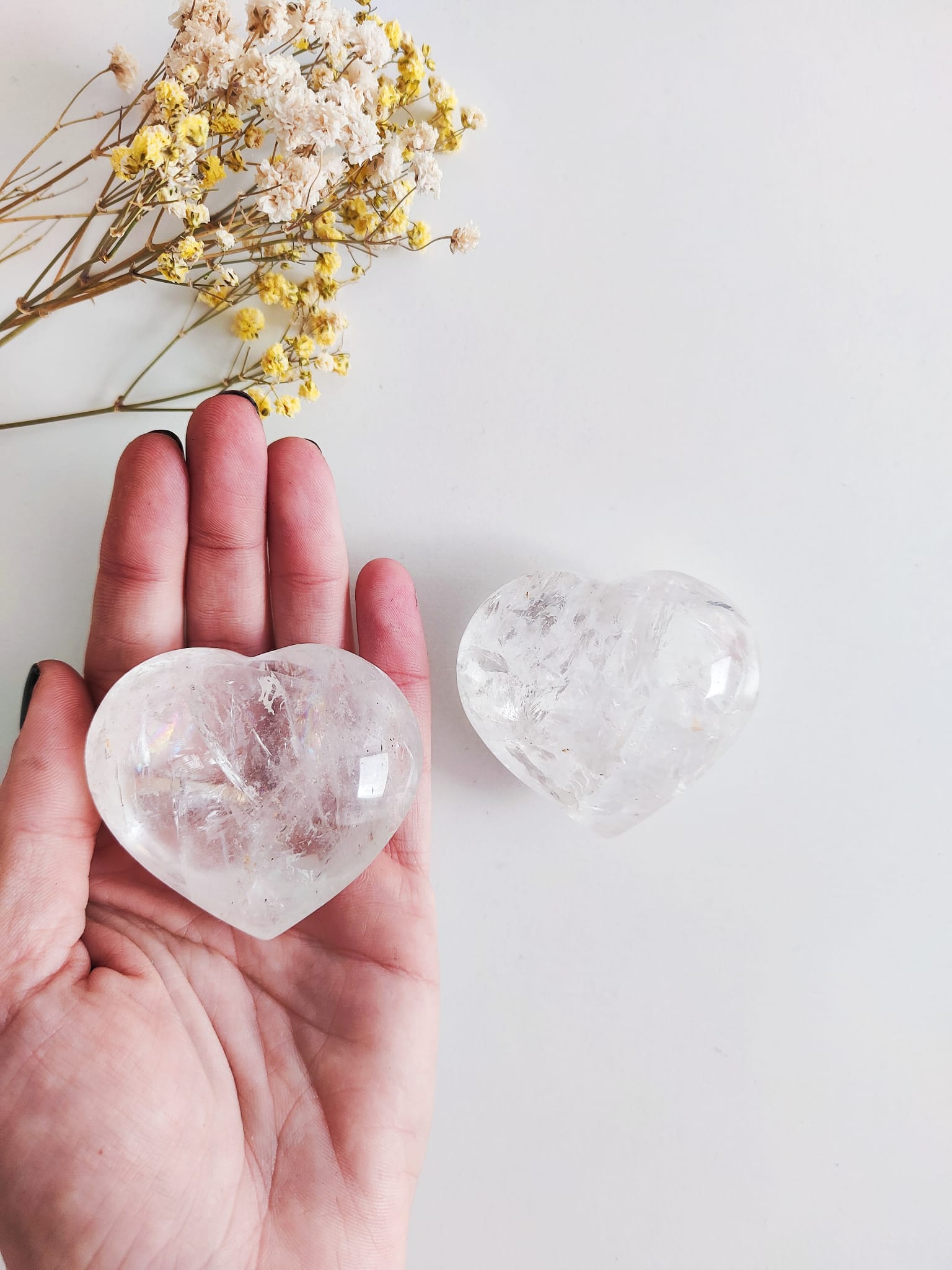 Corazón de Cuarzo Cristal - Imagen 4