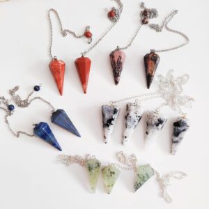 Péndulo de minerales