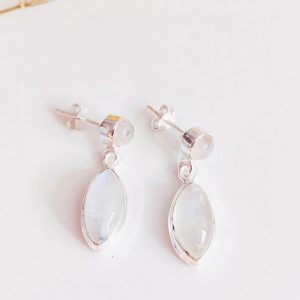Pendientes Marquesa Piedra luna