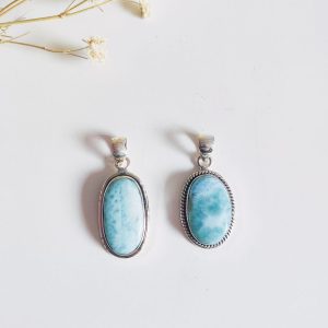 Colgante especial Larimar plata