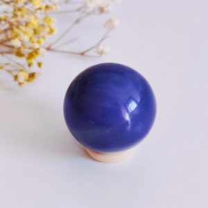 Esfera de Ágata morada (teñida)