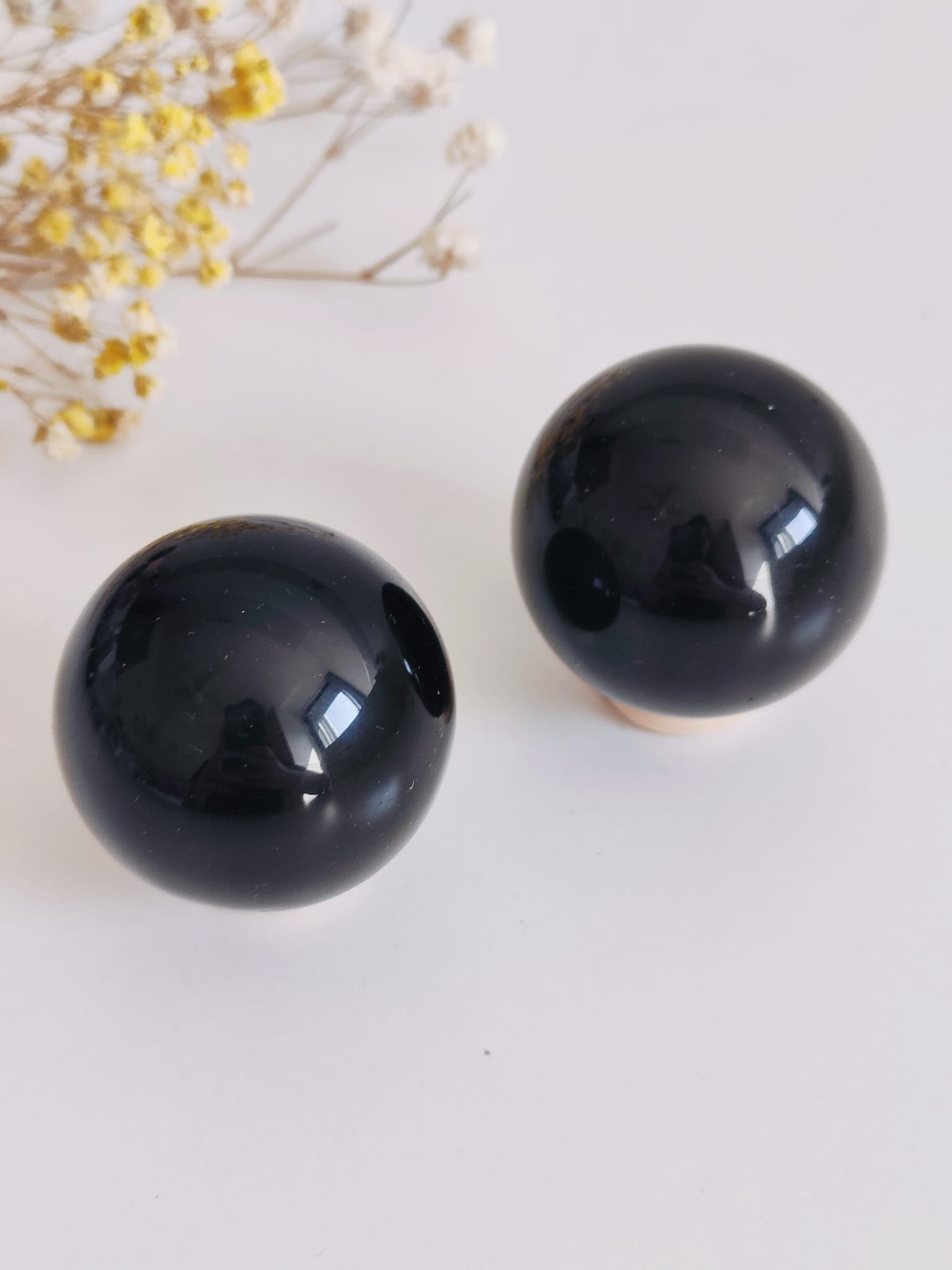 Esfera de obsidiana arcoiris