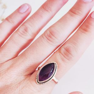 Anillo Yací Amatista